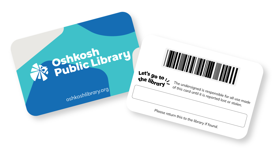 Oshkosh Public LIbrary Card 2025