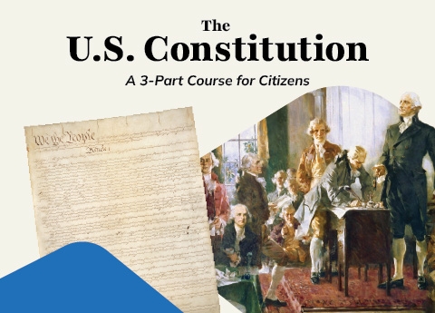 Graphic for the U.S. Constitution Program. 